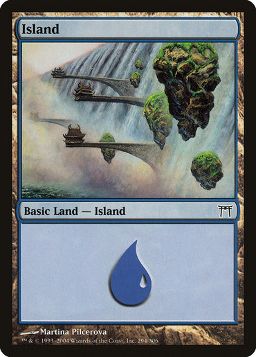 Island (294) [Champions of Kamigawa] 