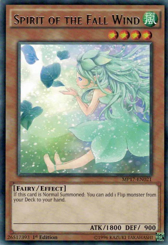 Spirit of the Fall Wind [MP17-EN021] Rare 