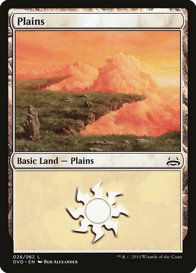 Plains (26) (Divine vs. Demonic) [Duel Decks Anthology] 