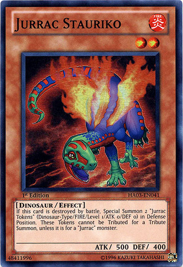 Jurrac Stauriko [HA03-EN041] Super Rare 