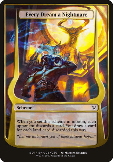 Every Dream a Nightmare (Schemes) [Archenemy: Nicol Bolas Schemes] 