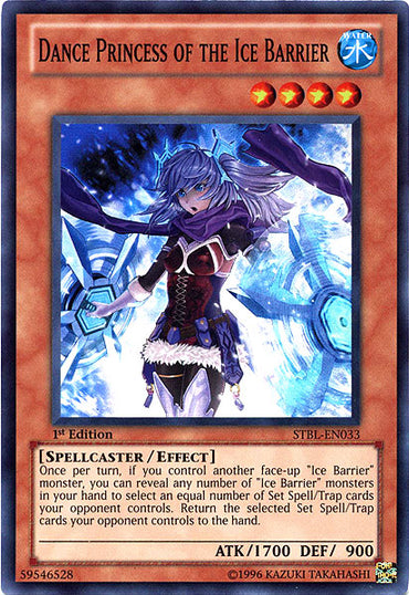 Dance Princess of the Ice Barrier [STBL-EN033] Super Rare 