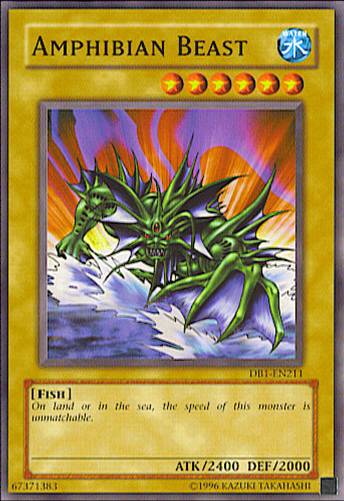 Amphibian Beast [DB1-EN211] Common 