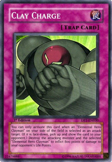 Clay Charge [DP1-EN030] Super Rare 