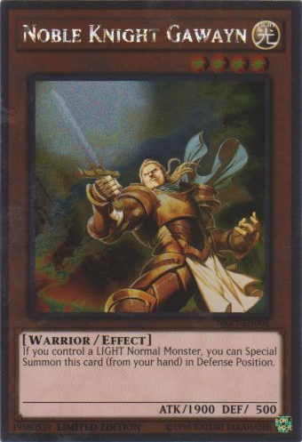 Noble Knight Gawayn [NKRT-EN004] Platinum Rare 