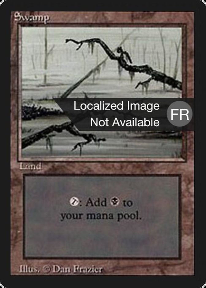 Swamp (A) [Foreign Black Border] 