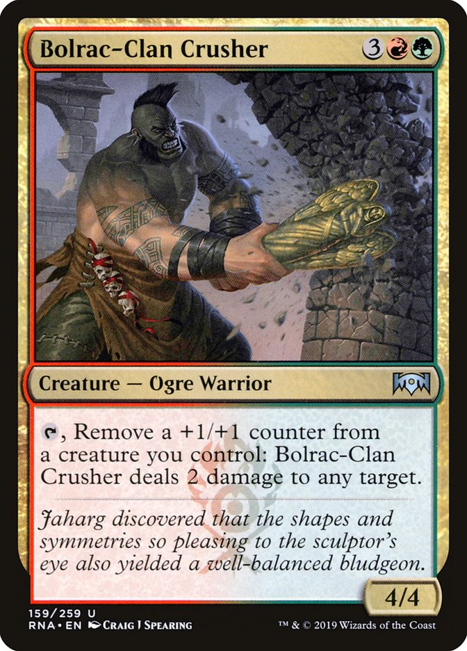 Bolrac-Clan Crusher [Ravnica Allegiance] 