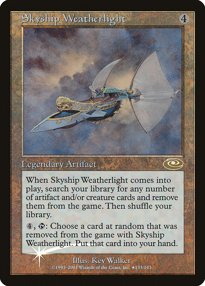 Skyship Weatherlight (Kev Walker) [Planeshift] 