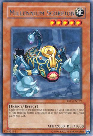 Millennium Scorpion [DR3-EN189] Rare 