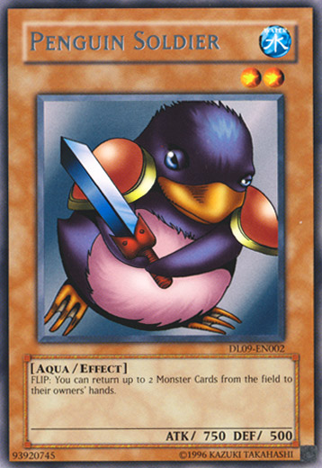 Penguin Soldier (Silver) [DL09-EN002] Rare 