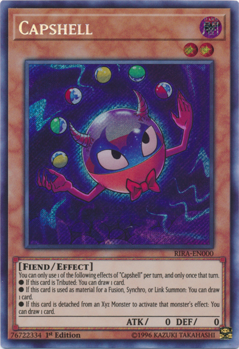Capshell [RIRA-EN000] Secret Rare 