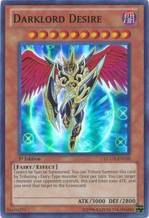 Darklord Desire [LCGX-EN210] Super Rare 