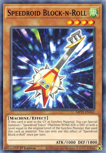 Speedroid Block-n-Roll [MP21-EN161] Common 