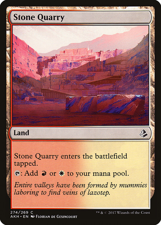 Stone Quarry [Amonkhet] 