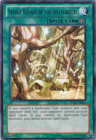 Secret Village of the Spellcasters (Blue) [DL14-EN013] Rare 