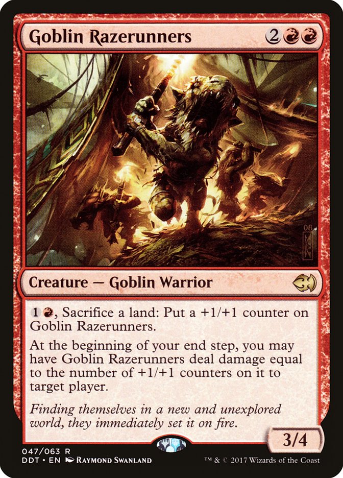 Goblin Razerunners [Duel Decks: Merfolk vs. Goblins] 