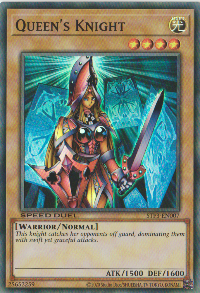 Queen's Knight [STP3-EN007] Super Rare 