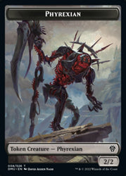 Phyrexian // Stangg Twin Double-Sided Token [Dominaria United Tokens] 