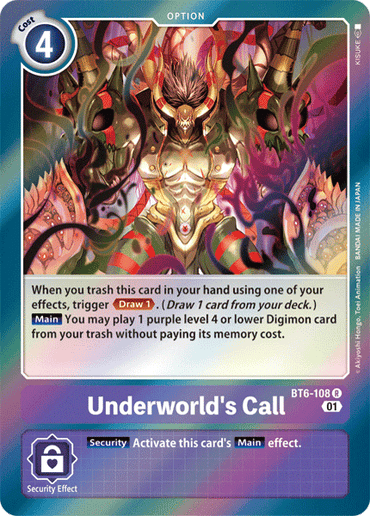 Underworld's Call [BT6-108] [Double Diamond] 