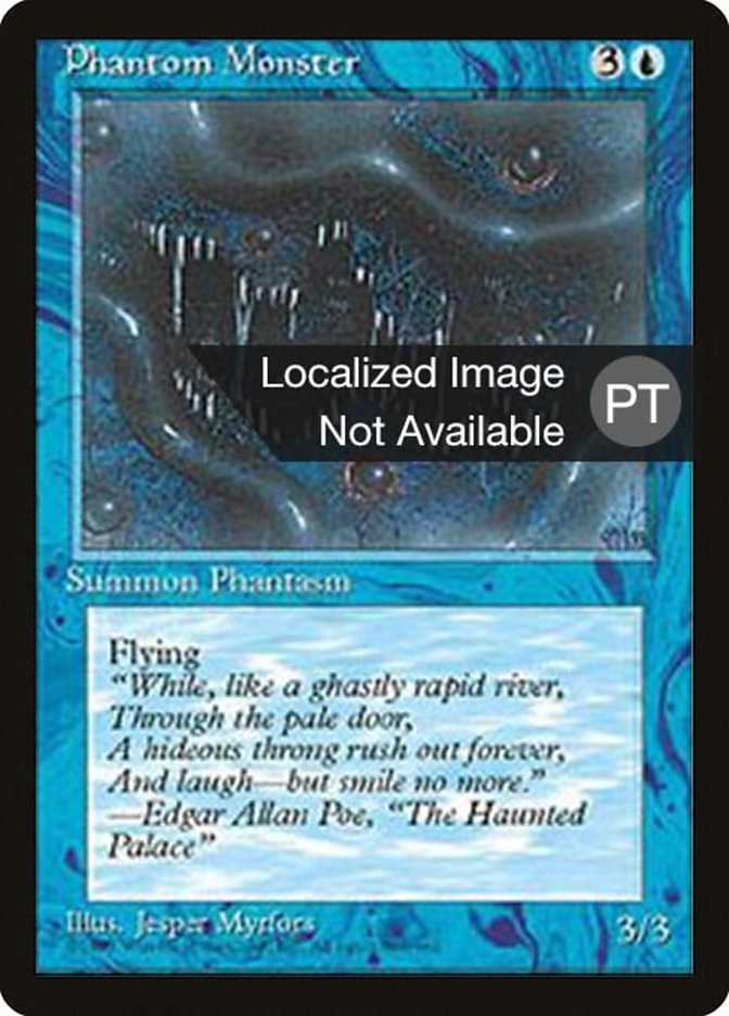 Phantom Monster [Fourth Edition (Foreign Black Border)] 