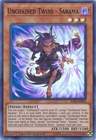 Unchained Twins - Sarama [IGAS-ENSE4] Super Rare 