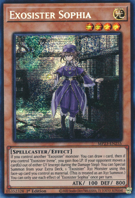 Exosister Sophia [MP23-EN255] Prismatic Secret Rare 