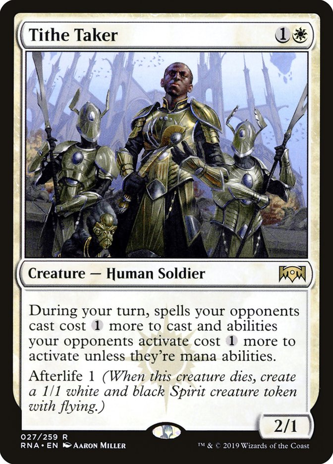 Tithe Taker [Ravnica Allegiance] 