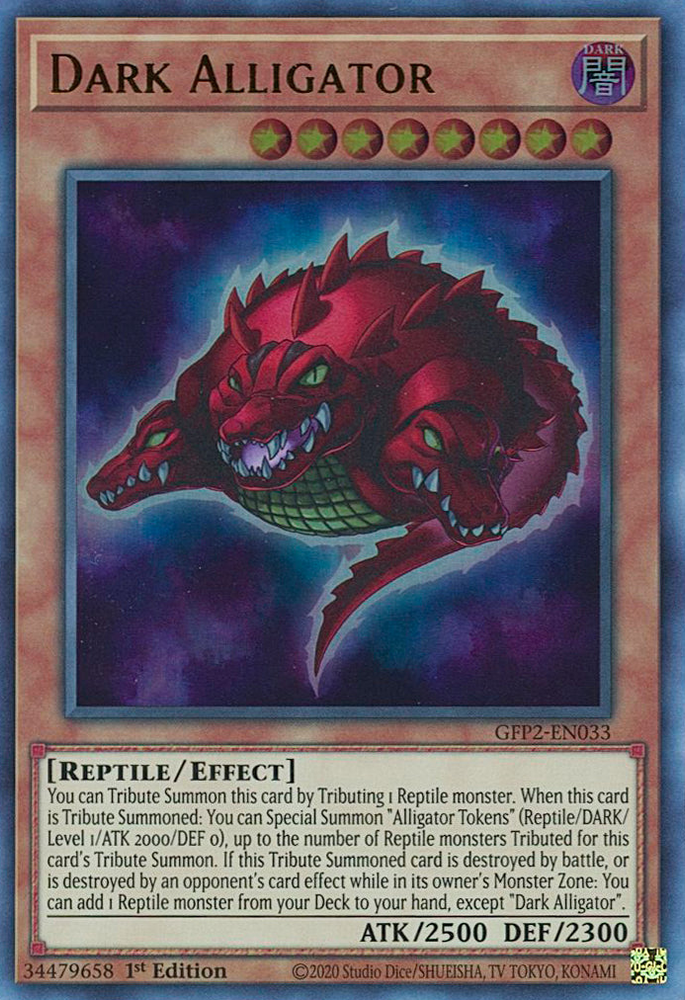 Dark Alligator [GFP2-EN033] Ultra Rare 