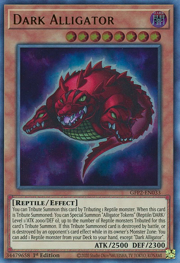 Dark Alligator [GFP2-EN033] Ultra Rare 