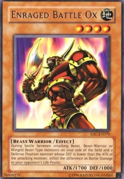Enraged Battle Ox [IOC-EN070] Rare 