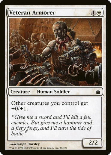 Veteran Armorer [Ravnica: City of Guilds] 