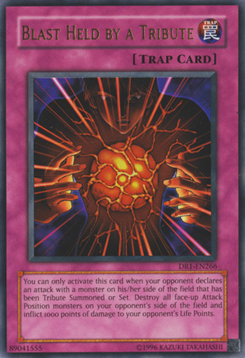 Blast Held by a Tribute [DR1-EN266] Ultra Rare 