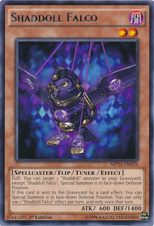 Shaddoll Falco [MP15-EN078] Rare 