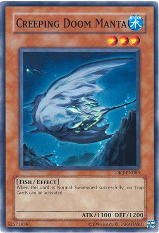 Creeping Doom Manta [DR3-EN085] Common 