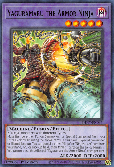 Yaguramaru the Armor Ninja [PHHY-EN036] Common 