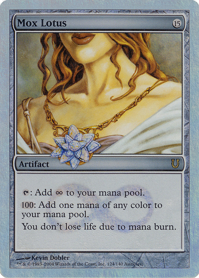 Mox Lotus (Alternate Foil) [Unhinged] 