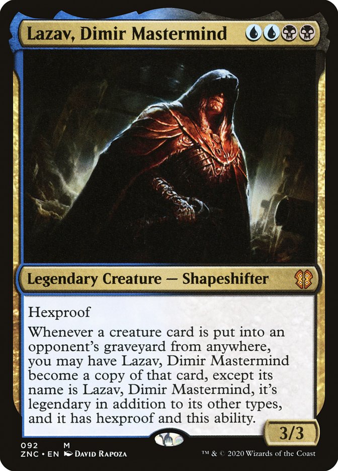 Lazav, Dimir Mastermind [Zendikar Rising Commander] 