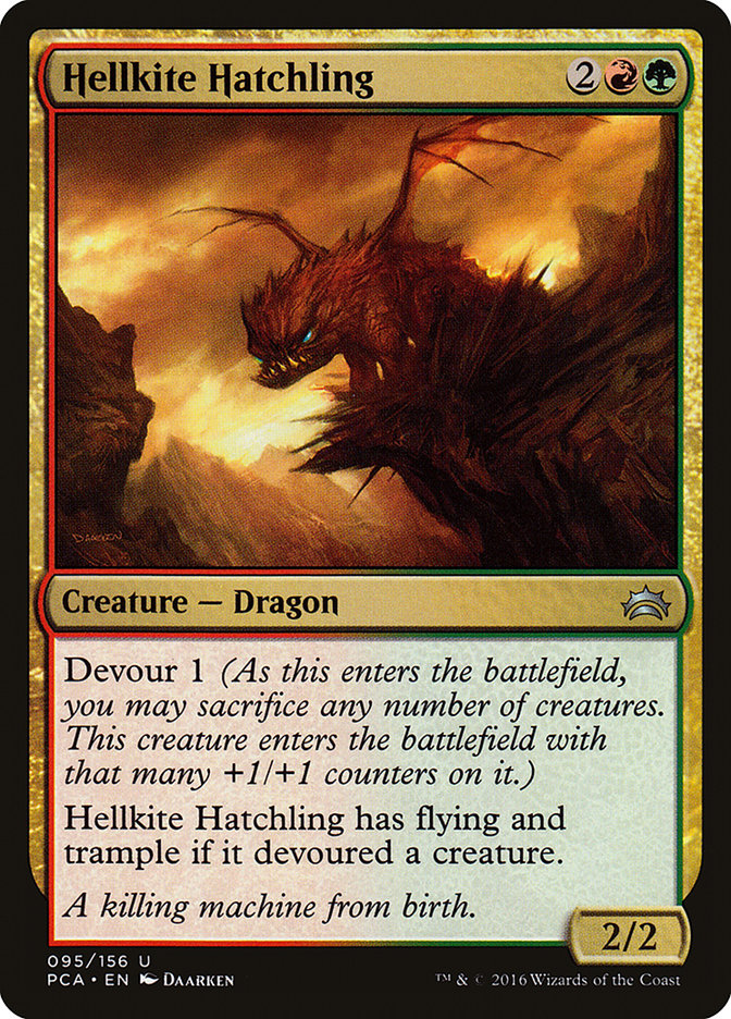 Hellkite Hatchling [Planechase Anthology] 