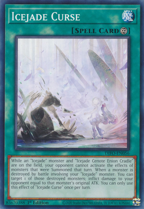 Icejade Curse [DIFO-EN056] Common 