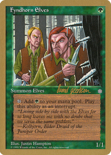 Fyndhorn Elves (Svend Geertsen) [World Championship Decks 1997] 