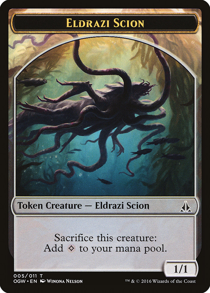 Eldrazi Scion Token (005/011) [Oath of the Gatewatch Tokens] 