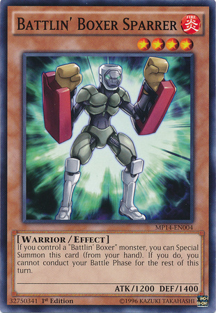 Battlin' Boxer Sparrer [MP14-EN004] Common 