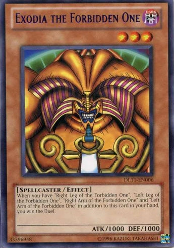 Exodia the Forbidden One (Purple) [DL11-EN006] Rare 