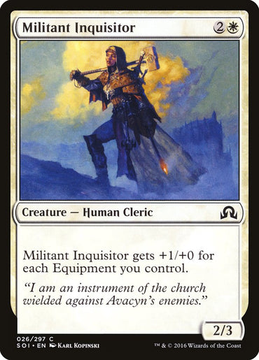 Militant Inquisitor [Shadows over Innistrad] 