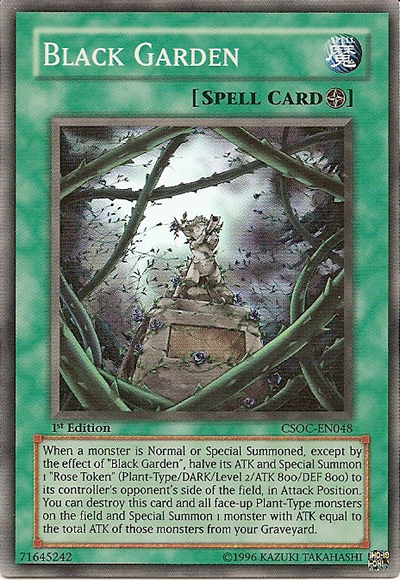 Black Garden [CSOC-EN048] Super Rare 