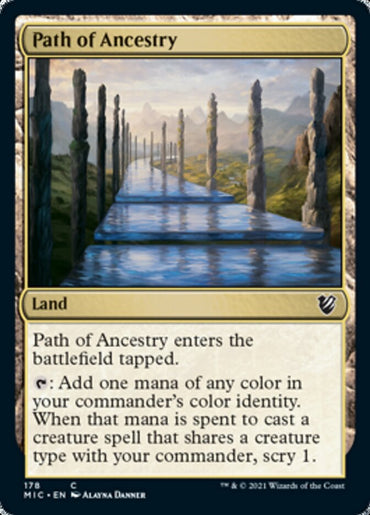 Path of Ancestry [Innistrad: Midnight Hunt Commander] 