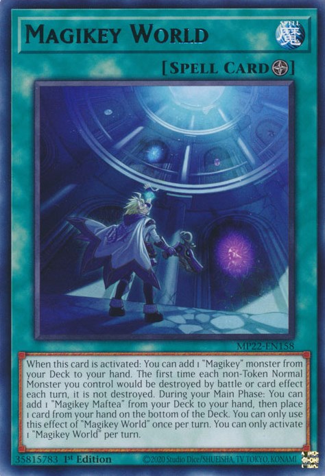 Magikey World [MP22-EN158] Rare 