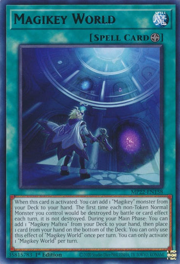 Magikey World [MP22-EN158] Rare 