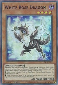 White Rose Dragon (Purple) [LDS2-EN109] Ultra Rare 