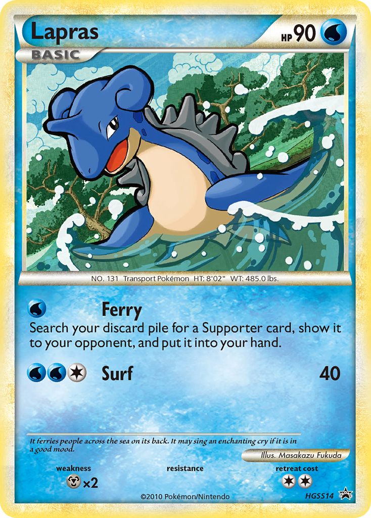 Lapras (HGSS14) [HeartGold & SoulSilver: Black Star Promos]